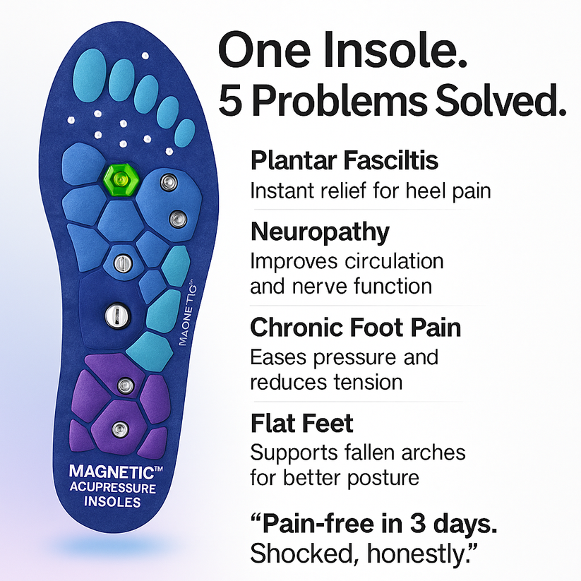 Puffstep™ Magnetic Acupressure Insoles