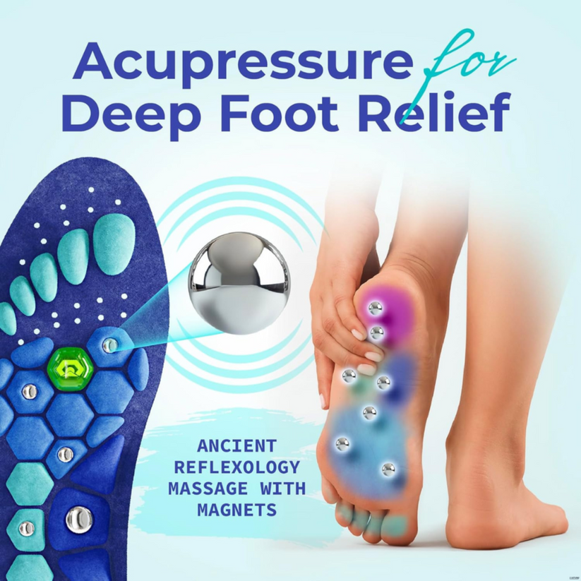 Puffstep™ Magnetic Acupressure Insoles